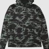 Mens Quiksilver Rashguards | Mikey Hooded Long Sleeve Upf 50 Surf T-Shirt
