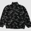 Mens Quiksilver Sweatshirts & Hoodies | Mikey Zip Sherpa Half-Zip Fleece