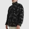 Mens Quiksilver Sweatshirts & Hoodies | Mikey Zip Sherpa Half-Zip Fleece