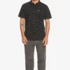 Mens Quiksilver Shirts & Polos | Minimo Short Sleeve Shirt