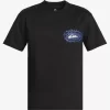 Mens Quiksilver Rashguards | Mix Session Upf 50 Short Sleeve Surf Tee
