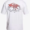 Mens Quiksilver Rashguards | Mix Session Upf 50 Short Sleeve Surf Tee