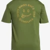 Mens Quiksilver Rashguards | Mix Session Upf 50 Short Sleeve Surf Tee