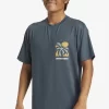 Mens Quiksilver Rashguards | Mix Session Upf 50 Short Sleeve Surf Tee