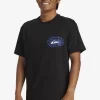Mens Quiksilver Rashguards | Mix Session Upf 50 Short Sleeve Surf Tee