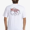 Mens Quiksilver Rashguards | Mix Session Upf 50 Short Sleeve Surf Tee