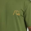 Mens Quiksilver Rashguards | Mix Session Upf 50 Short Sleeve Surf Tee