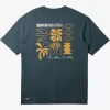 Mens Quiksilver Rashguards | Mix Session Upf 50 Short Sleeve Surf Tee