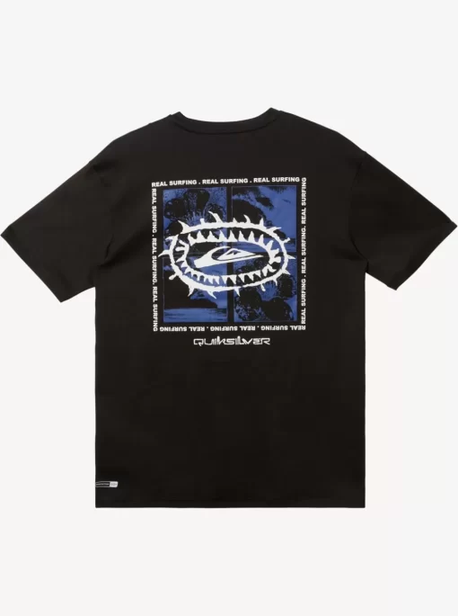 Mens Quiksilver Rashguards | Mix Session Upf 50 Short Sleeve Surf Tee