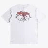 Mens Quiksilver Rashguards | Mix Session Upf 50 Short Sleeve Surf Tee