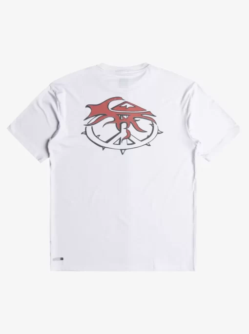 Mens Quiksilver Rashguards | Mix Session Upf 50 Short Sleeve Surf Tee