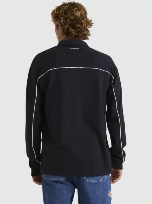 Mens Quiksilver Shirts & Polos | Modular Rugby Polo Knit
