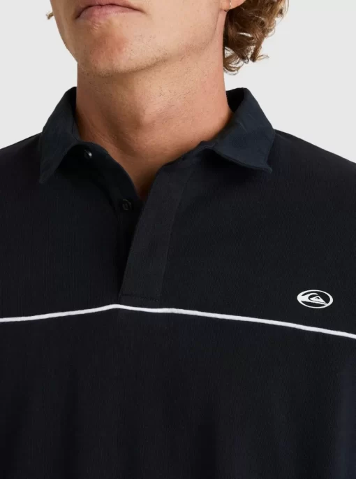 Mens Quiksilver Shirts & Polos | Modular Rugby Polo Knit