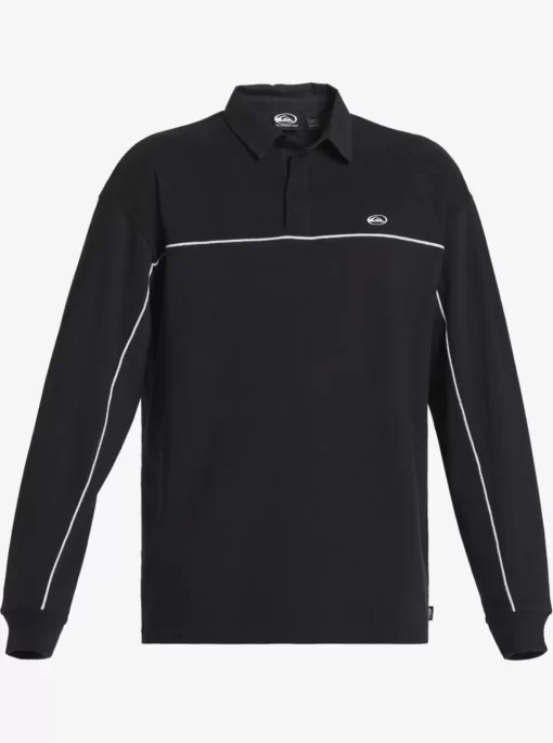 Mens Quiksilver Shirts & Polos | Modular Rugby Polo Knit