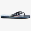 Mens Quiksilver Sandals | Molokai Word Flip-Flops