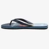 Mens Quiksilver Sandals | Molokai Word Flip-Flops