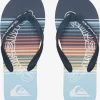 Mens Quiksilver Sandals | Molokai Word Flip-Flops