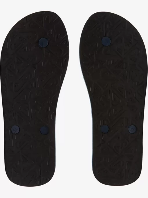 Mens Quiksilver Sandals | Molokai Word Flip-Flops