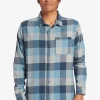 Mens Quiksilver Shirts & Polos | Motherfly Long Sleeve Shirt