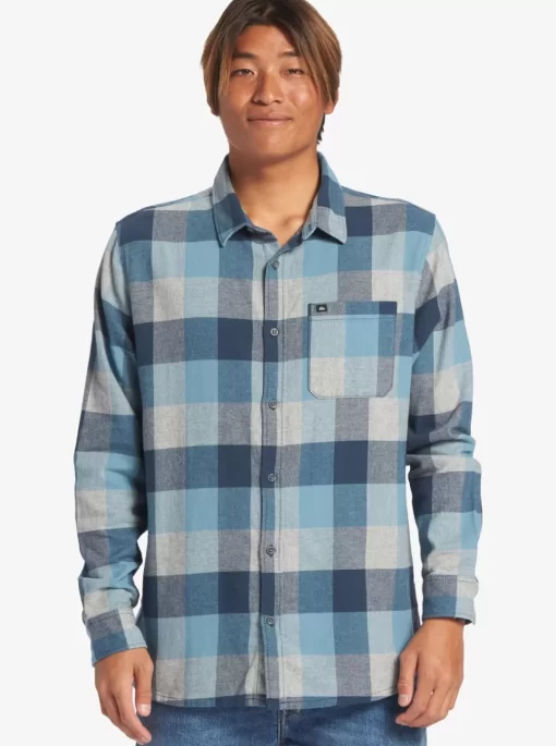 Mens Quiksilver Shirts & Polos | Motherfly Long Sleeve Shirt