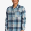 Mens Quiksilver Shirts & Polos | Motherfly Long Sleeve Shirt