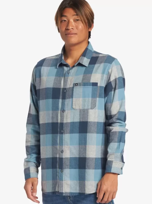 Mens Quiksilver Shirts & Polos | Motherfly Long Sleeve Shirt