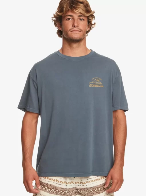Mens Quiksilver Tees | Natural Vibe T-Shirt