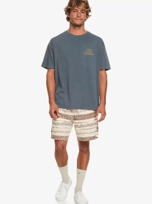 Mens Quiksilver Tees | Natural Vibe T-Shirt