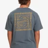 Mens Quiksilver Tees | Natural Vibe T-Shirt
