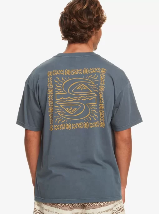 Mens Quiksilver Tees | Natural Vibe T-Shirt