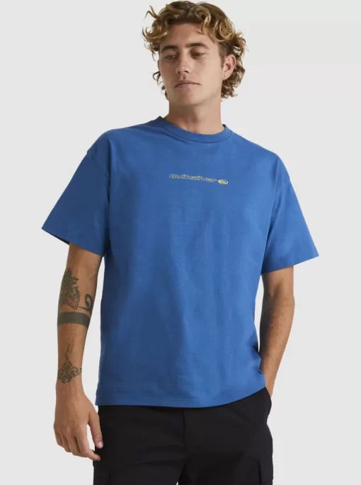 Mens Quiksilver Tees | New Instinct Short Sleeve Stn T-Shirt
