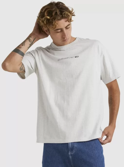 Mens Quiksilver Tees | New Instinct Short Sleeve Stn T-Shirt
