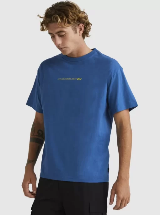 Mens Quiksilver Tees | New Instinct Short Sleeve Stn T-Shirt