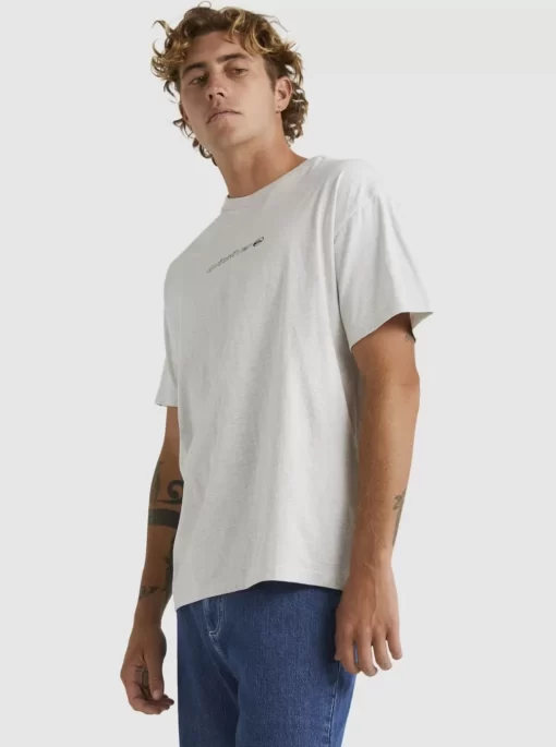 Mens Quiksilver Tees | New Instinct Short Sleeve Stn T-Shirt