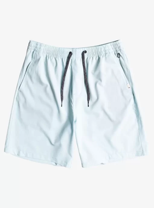 Mens Quiksilver Boardshorts | Ocean Elastic Waist 18" Amphibian Shorts