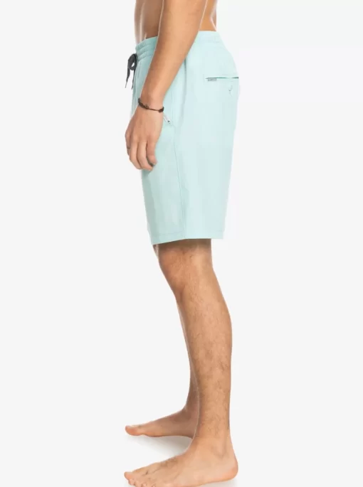 Mens Quiksilver Boardshorts | Ocean Elastic Waist 18" Amphibian Shorts