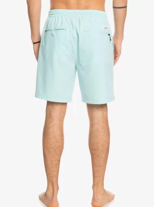 Mens Quiksilver Boardshorts | Ocean Elastic Waist 18" Amphibian Shorts