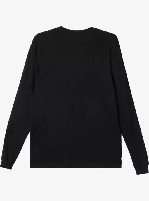 Mens Quiksilver Tees | Omni Check Turn Long Sleeve T-Shirt