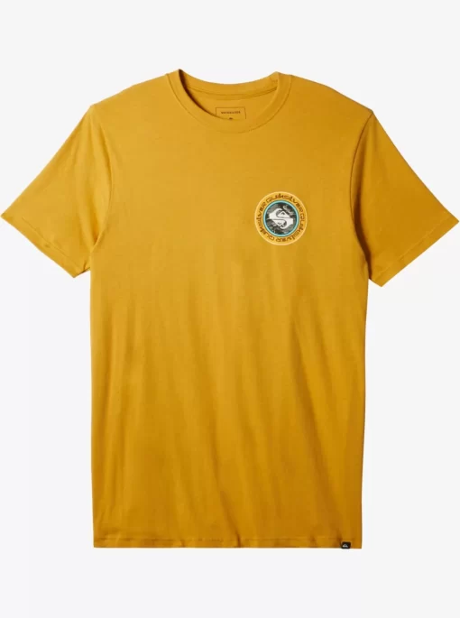 Mens Quiksilver Tees | Omni Circle T-Shirt
