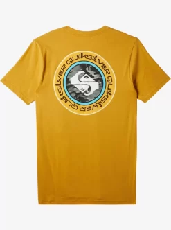 Mens Quiksilver Tees | Omni Circle T-Shirt
