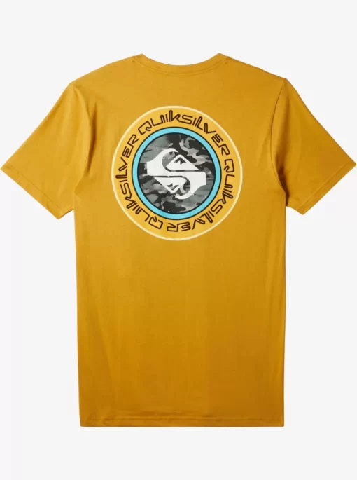 Mens Quiksilver Tees | Omni Circle T-Shirt