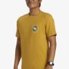 Mens Quiksilver Tees | Omni Circle T-Shirt