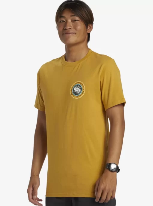 Mens Quiksilver Tees | Omni Circle T-Shirt