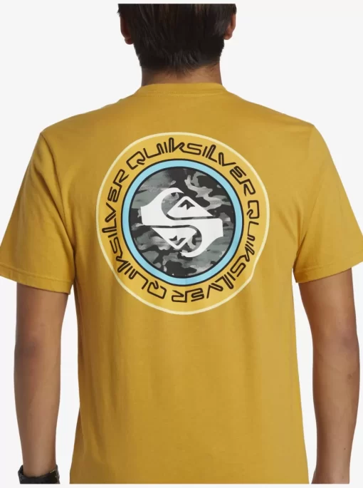 Mens Quiksilver Tees | Omni Circle T-Shirt