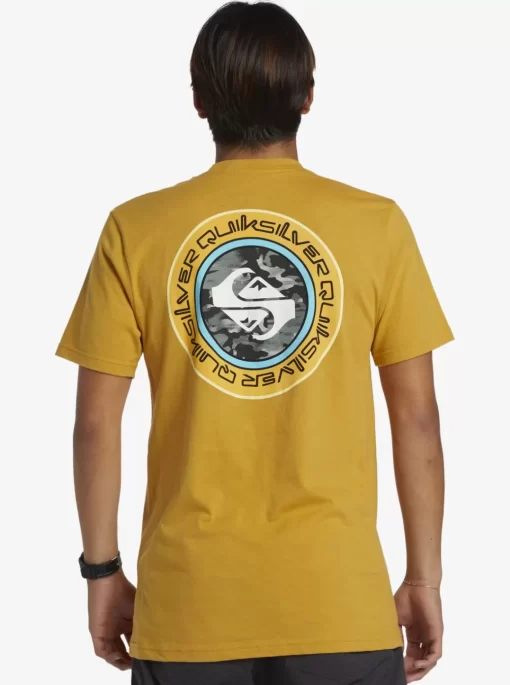 Mens Quiksilver Tees | Omni Circle T-Shirt