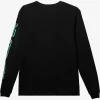 Mens Quiksilver Tees | Omni Logo Long Sleeve T-Shirt