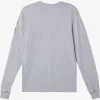 Mens Quiksilver Tees | Omni Logo Long Sleeve T-Shirt
