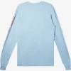 Mens Quiksilver Tees | Omni Logo Long Sleeve T-Shirt