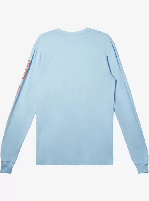 Mens Quiksilver Tees | Omni Logo Long Sleeve T-Shirt