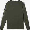 Mens Quiksilver Tees | Omni Logo Long Sleeve T-Shirt